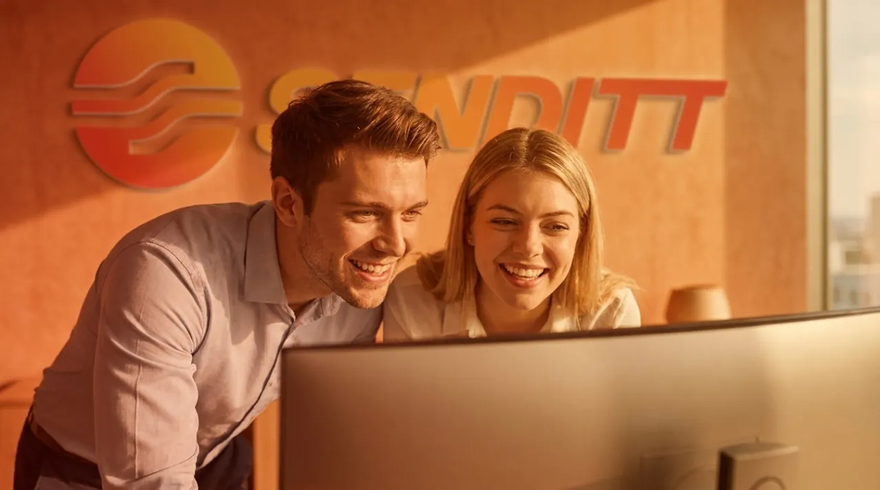 Senditt freight platform dashboard